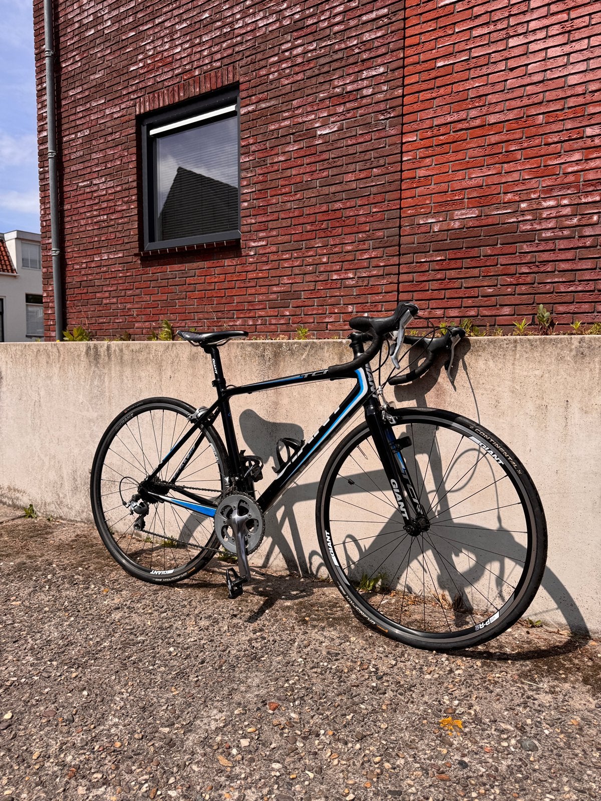 Racefiets Giant TCR Tiagra 2x10 maat 51 (s), Ophalen, 28 inch, Velgrem, Aluminium