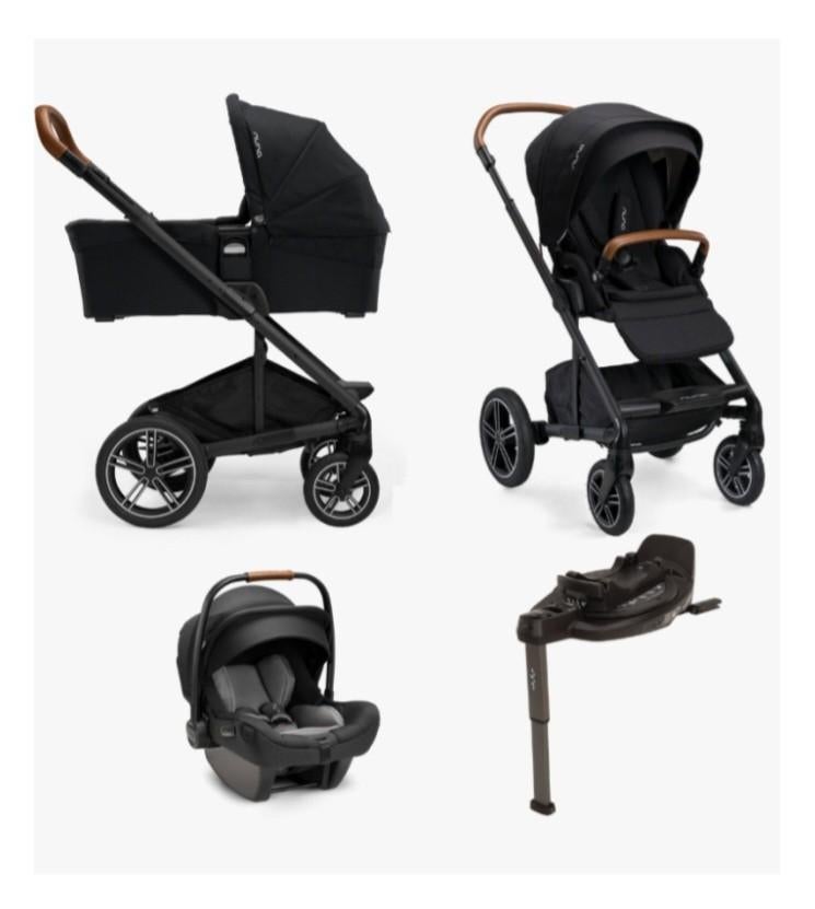 Complete Nuna kinderwagen set, Kinderen en Baby's, Kinderwagens en Combinaties, Met autostoeltje, Zo goed als nieuw, Combiwagen