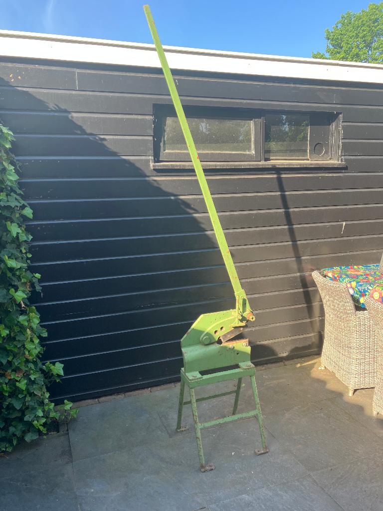 Zware knipschaar, Ophalen, Gebruikt