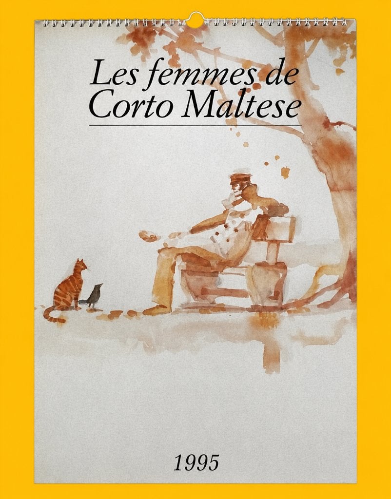 Corto Maltese ⚓ les femmes de ✅ Hugo Pratt, Ophalen of Verzenden, Overige figuren, Nieuw, Plaatje, Poster of Sticker