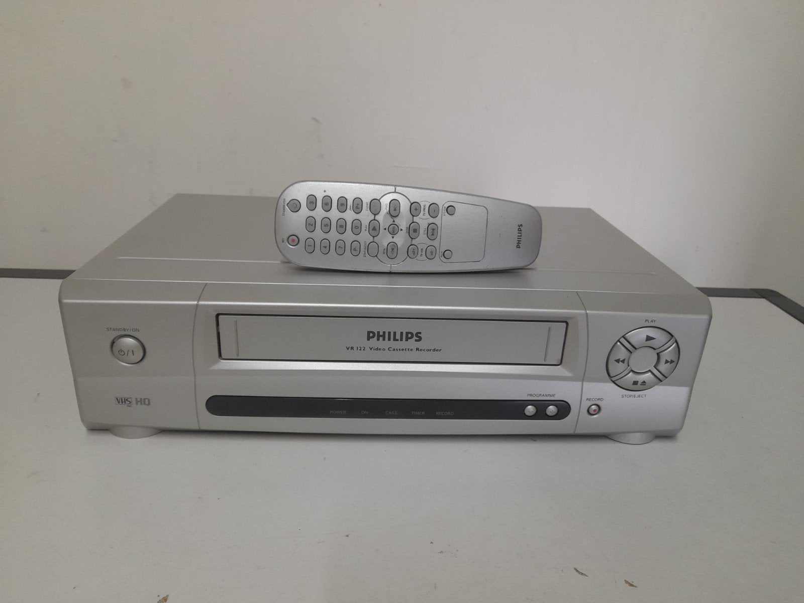 Philips videorecorder VR122, Ophalen of Verzenden, Gebruikt, VHS-speler of -recorder