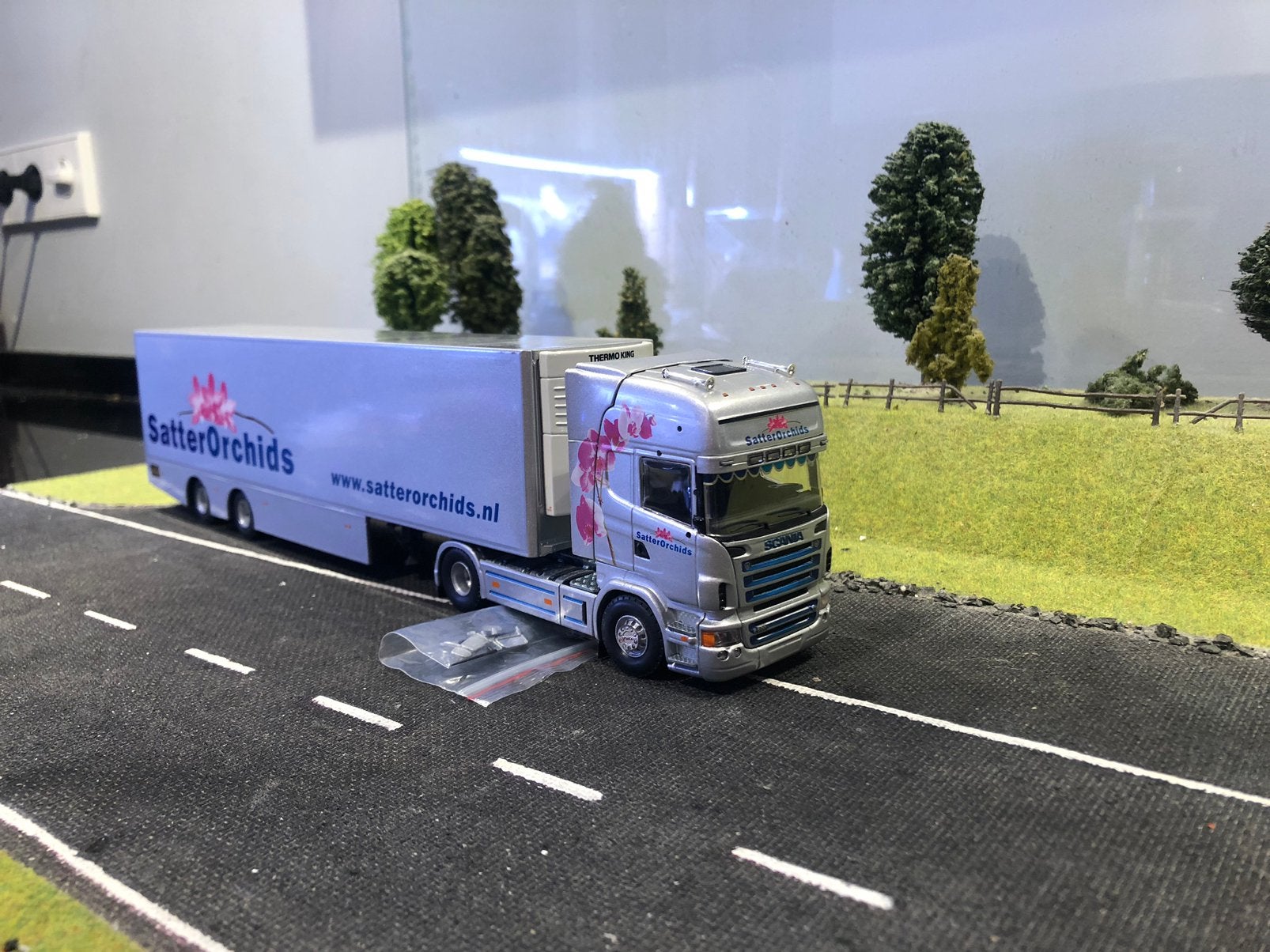 Scania R met koeloplegger van Satter, Ophalen of Verzenden, Zo goed als nieuw, Bus of Vrachtwagen, Tekno