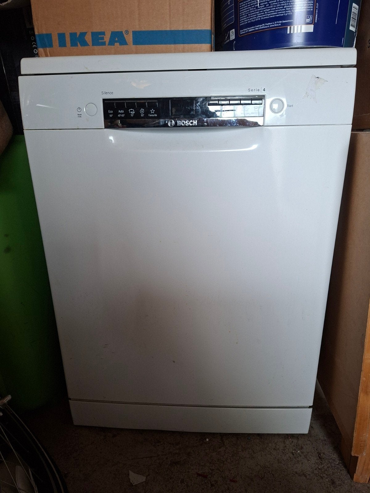 Bosch Serie 4 Vrijstaande Vaatwasser, Ophalen, Gebruikt, 60 cm of meer, Minder dan 10 liter