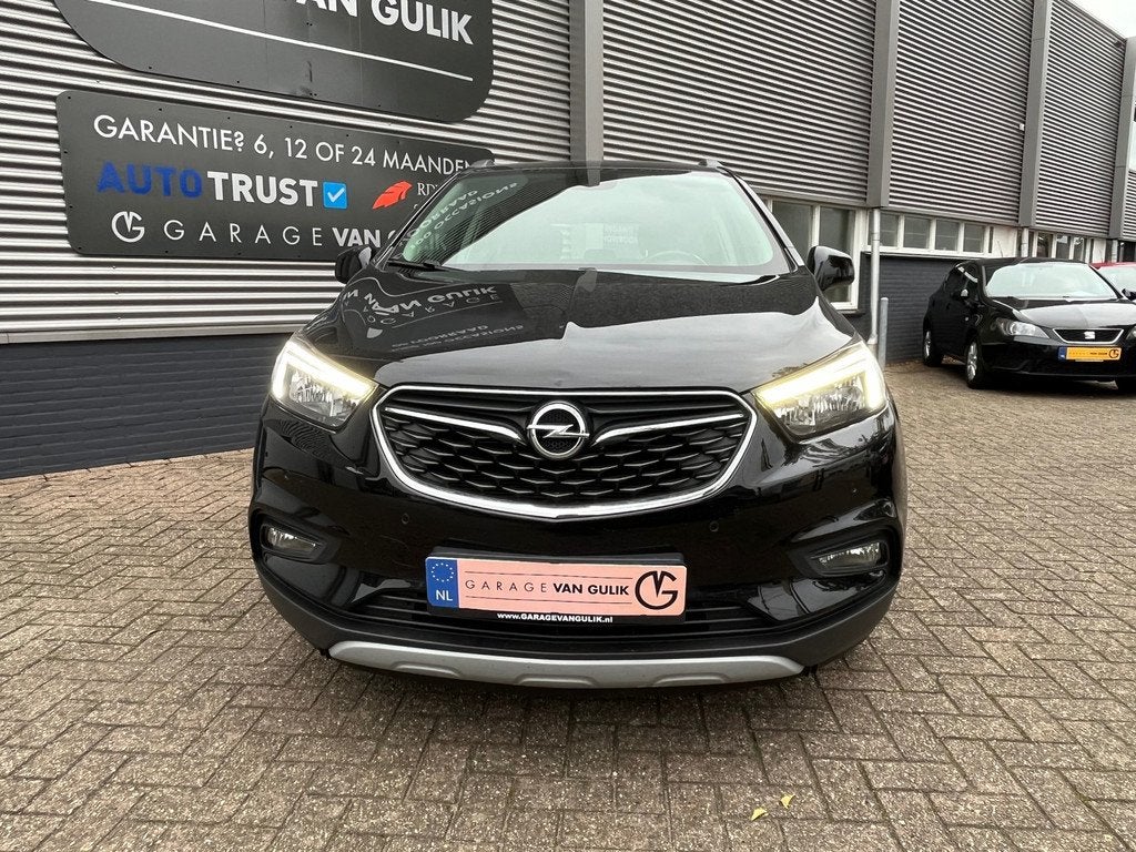 Opel Mokka X 1.4 Turbo 140PK Trekhaak,Navi,Clima,Cruise,Isof, Auto's, Opel, Voorwielaandrijving, Stof, Gebruikt, Zwart