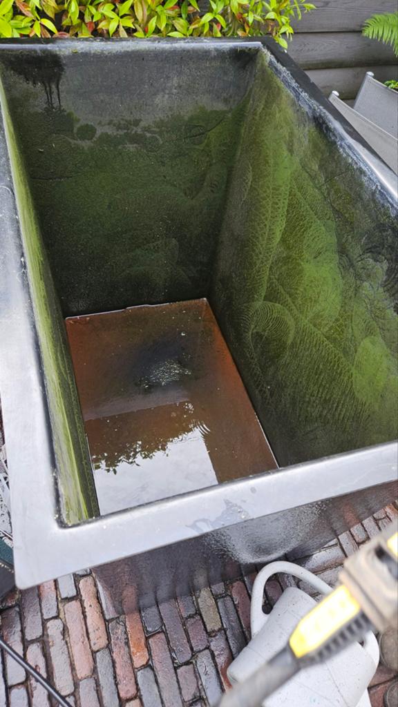 GRATIS grote bak 700L - Ideaal voor vijver, Tuin en Terras, Overige materialen, Gebruikt, 100 cm of meer, Ophalen of Verzenden