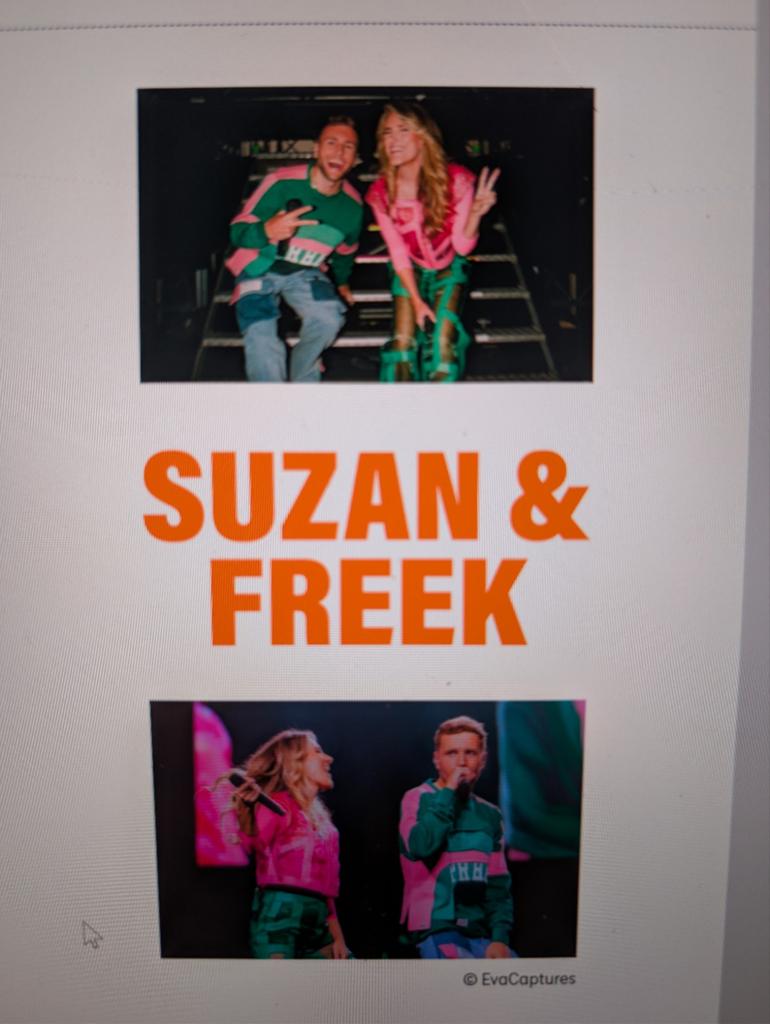 Susan en Freek 4 zitplaatsen 31 mei., Tickets en Kaartjes, Drie personen of meer, Mei