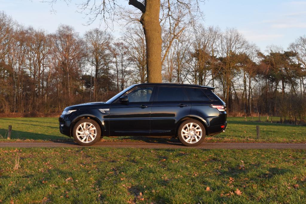 Range Rover Sport 3.0 SDV6 – Mariana Bl Mica 336.738km Y2015, Auto's, Land Rover, Euro 5, 2993 cc, Blauw, Bedrijf