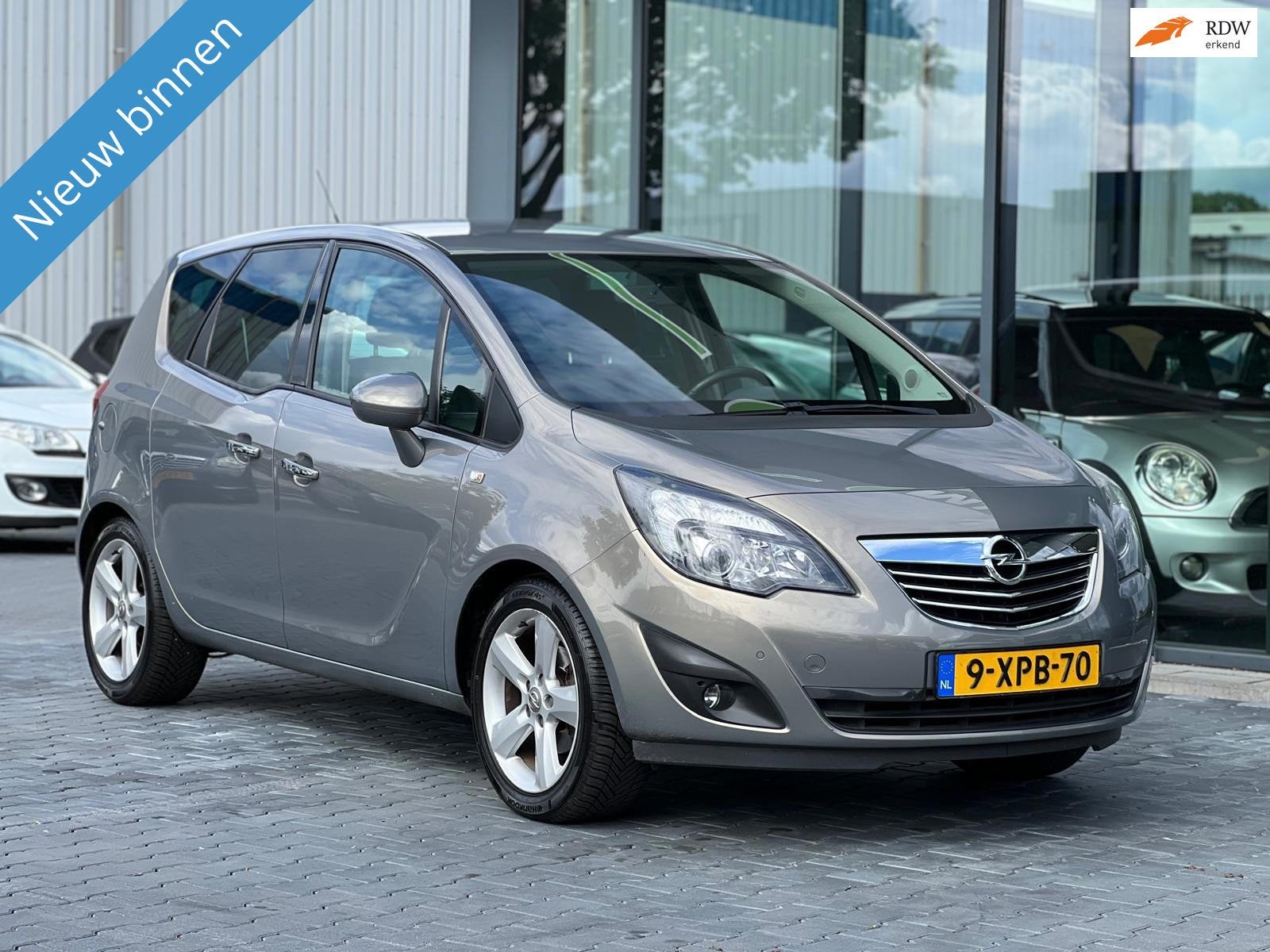 Opel Meriva 1.4 TURBO COSMO STOELVERW STUURVERW LMV, Auto's, Voorwielaandrijving, Euro 5, Gebruikt, 680 kg
