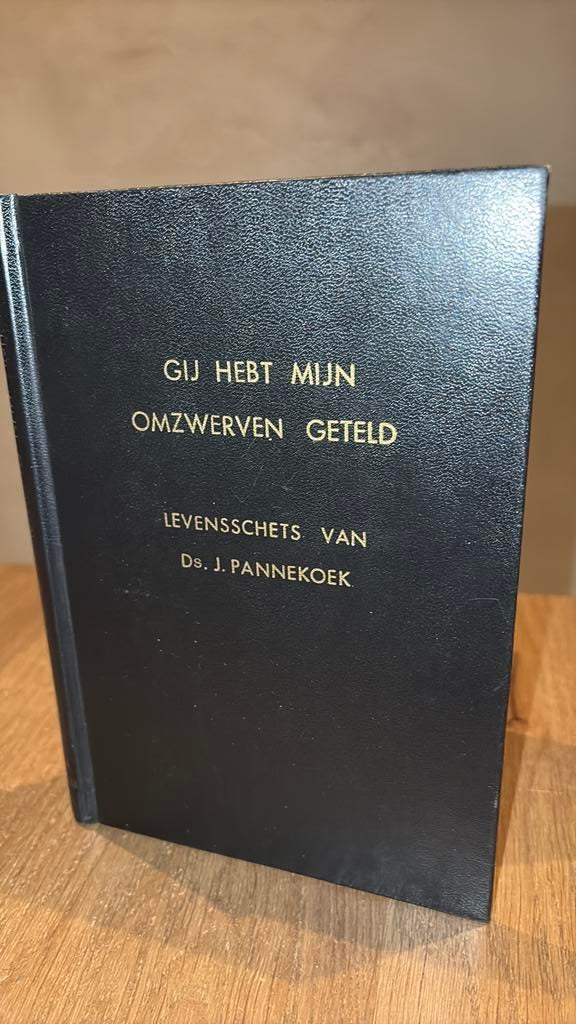 KR-1 Ds J Pannekoek. Gij hebt mijn omzwervingen geteld, Boeken, Ophalen of Verzenden, Gelezen