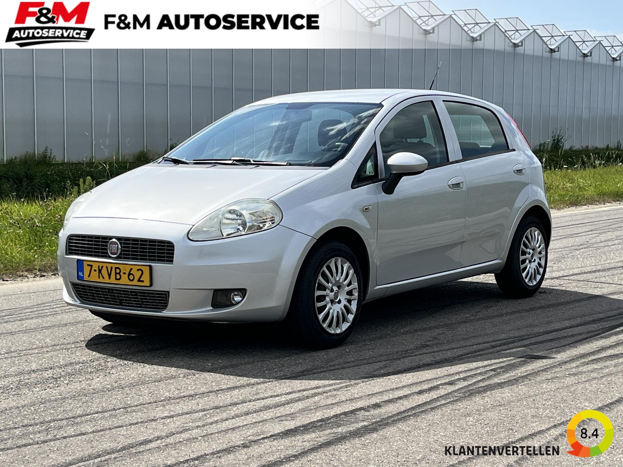 Fiat Punto Evo 1.2 Dynamic Airco, Auto's, Fiat, 1005 kg, 1242 cc, 4 cilinders, 400 kg