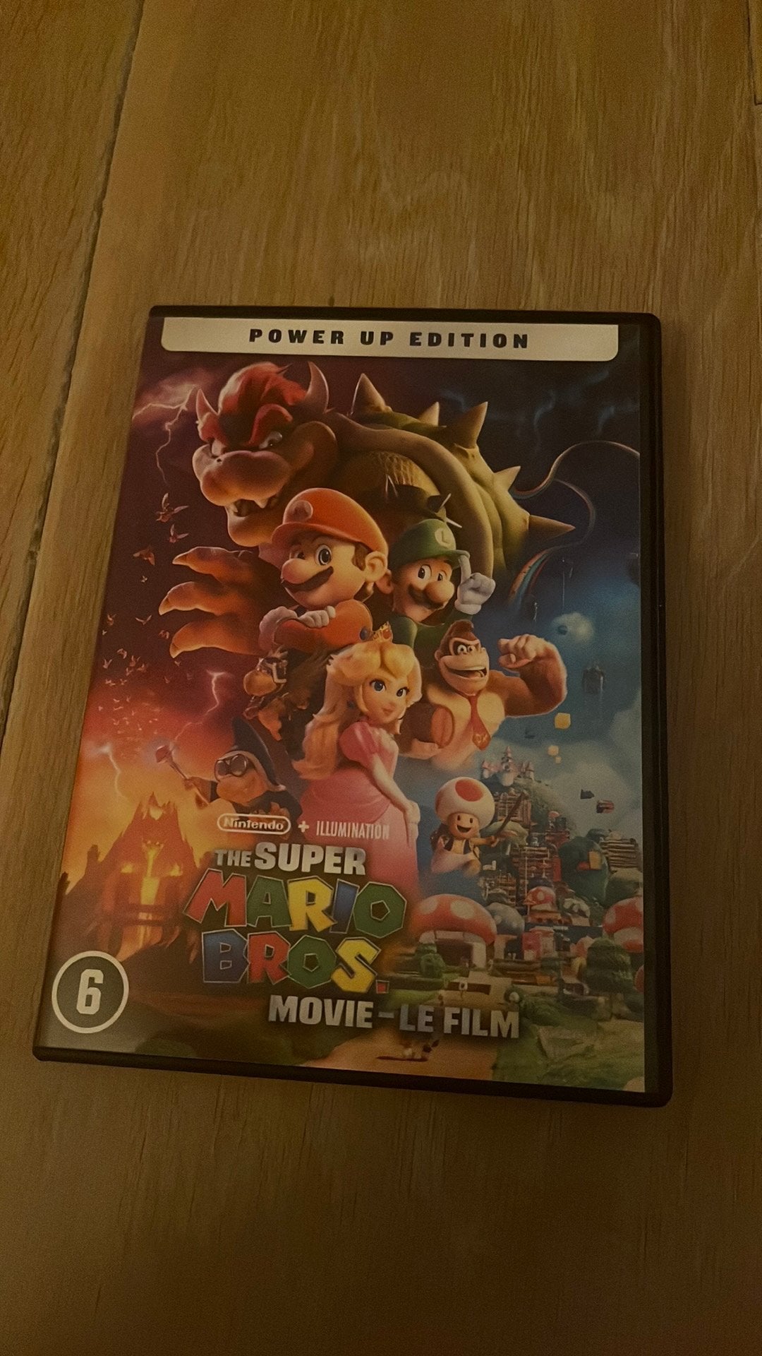 The Super Mario Bros Movie DVD, Alle leeftijden, Ophalen of Verzenden, Zo goed als nieuw, Amerikaans