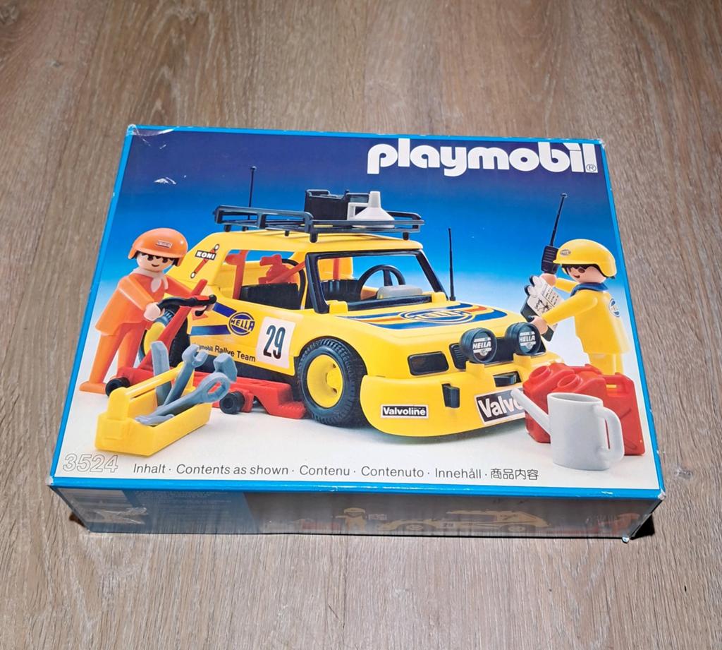 Playmobil Set 3524 - Rallye Service Team - Origineel in doos, Kinderen en Baby's, Speelgoed | Playmobil, Ophalen of Verzenden