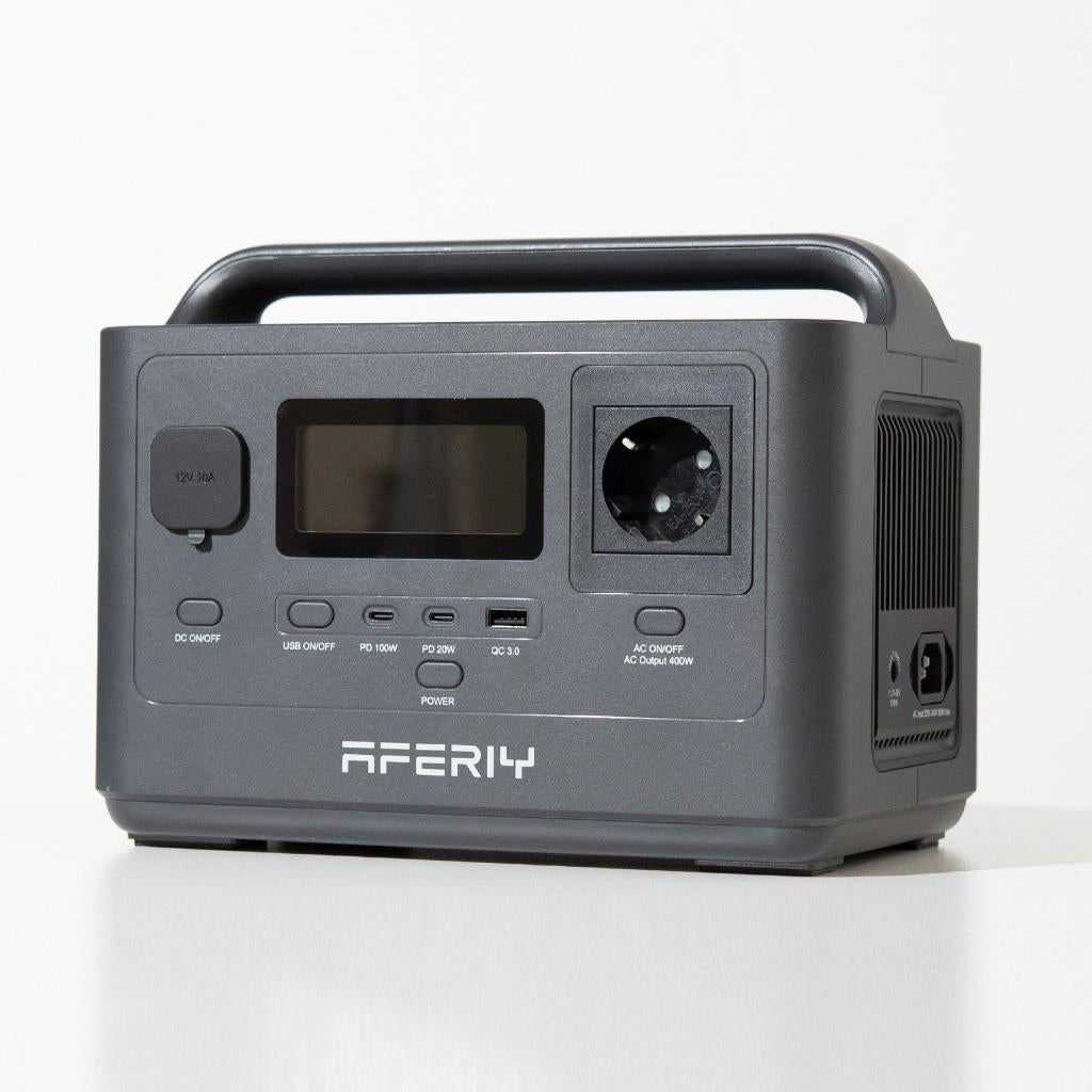 Aferiy powerstation AFp0.40 : 400watt continu 256watt opslag, Ophalen of Verzenden, Nieuw