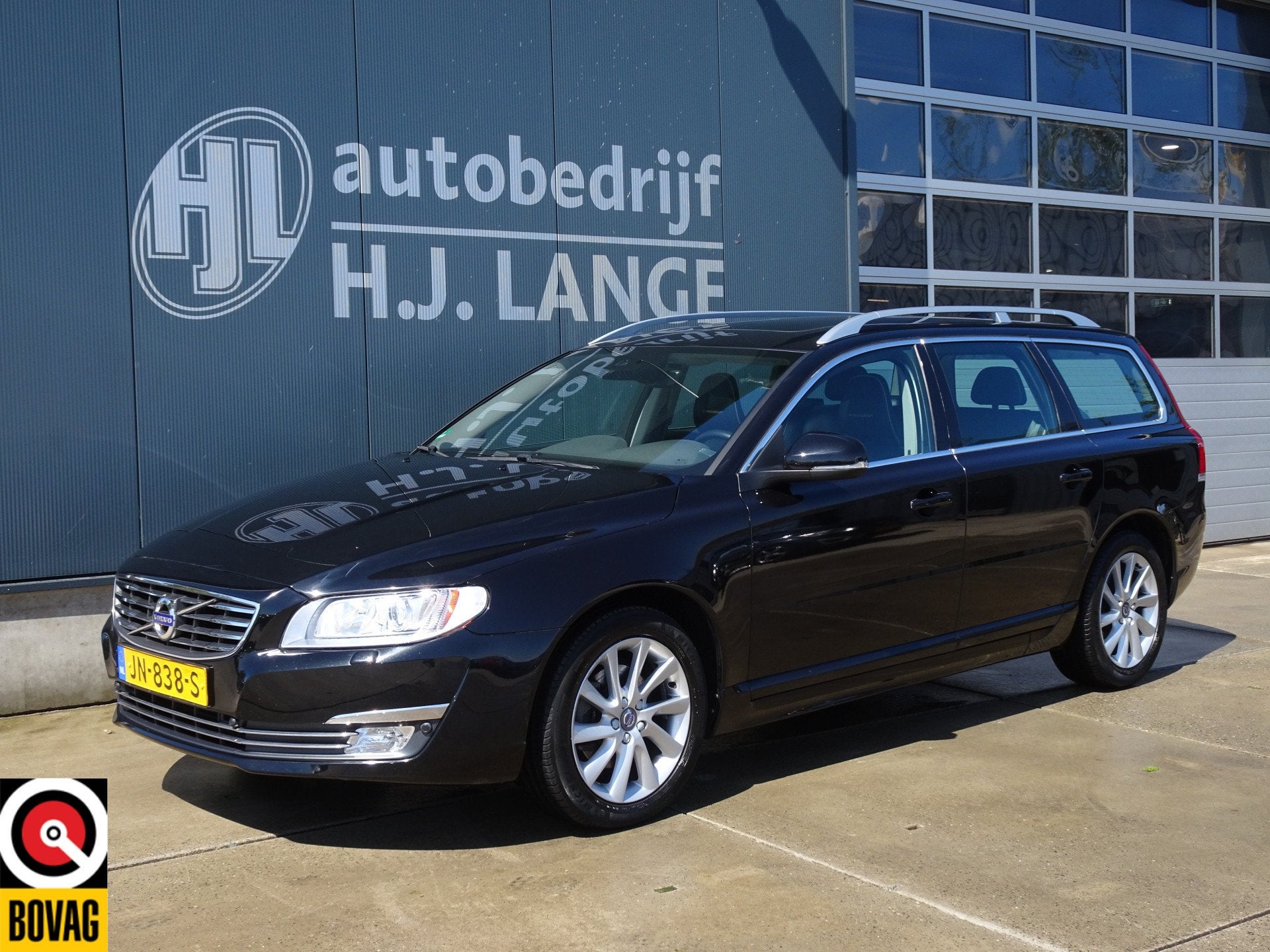 Volvo V70 2.0 T4 Polar+inscription (bj 2016, automaat), 12 maanden, Gebruikt, Zwart, 1600 kg