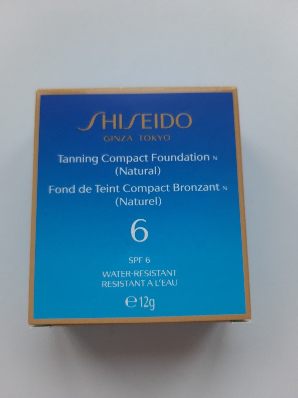 Shiseido Fond De Teint Compact Foundation Naturel., Verzenden, Nieuw, Gehele gezicht, Make-up