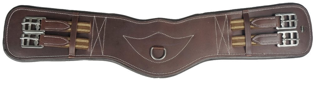Horka Anatomisch gevormde Leren Dressuursingel Bruin 40 cm, Bruin, ., Nieuw, Ophalen of Verzenden