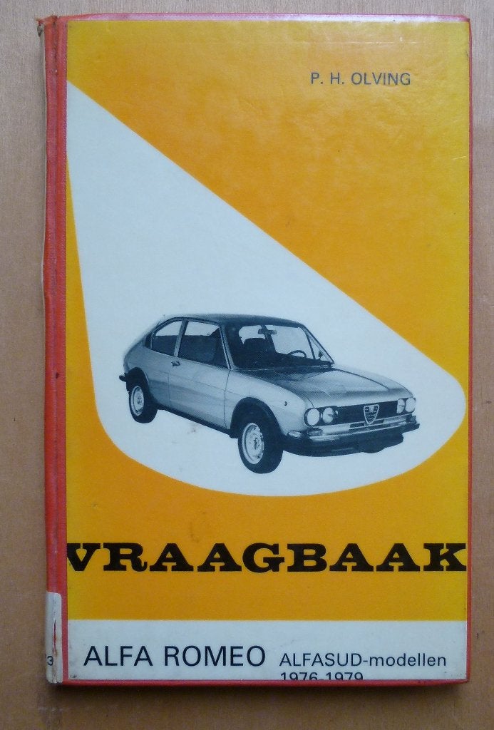 Vraagbaak  Alfa Romeo  Alfasud, Ophalen of Verzenden