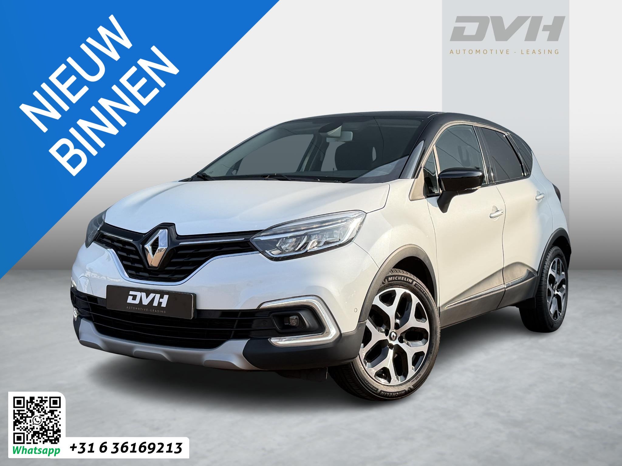 Renault Captur 1.3 TCe Intens CAMERA | KEYLESS | BSM, Auto's, Renault, Bedrijf, Te koop, Captur, ABS, Achteruitrijcamera, Airbags