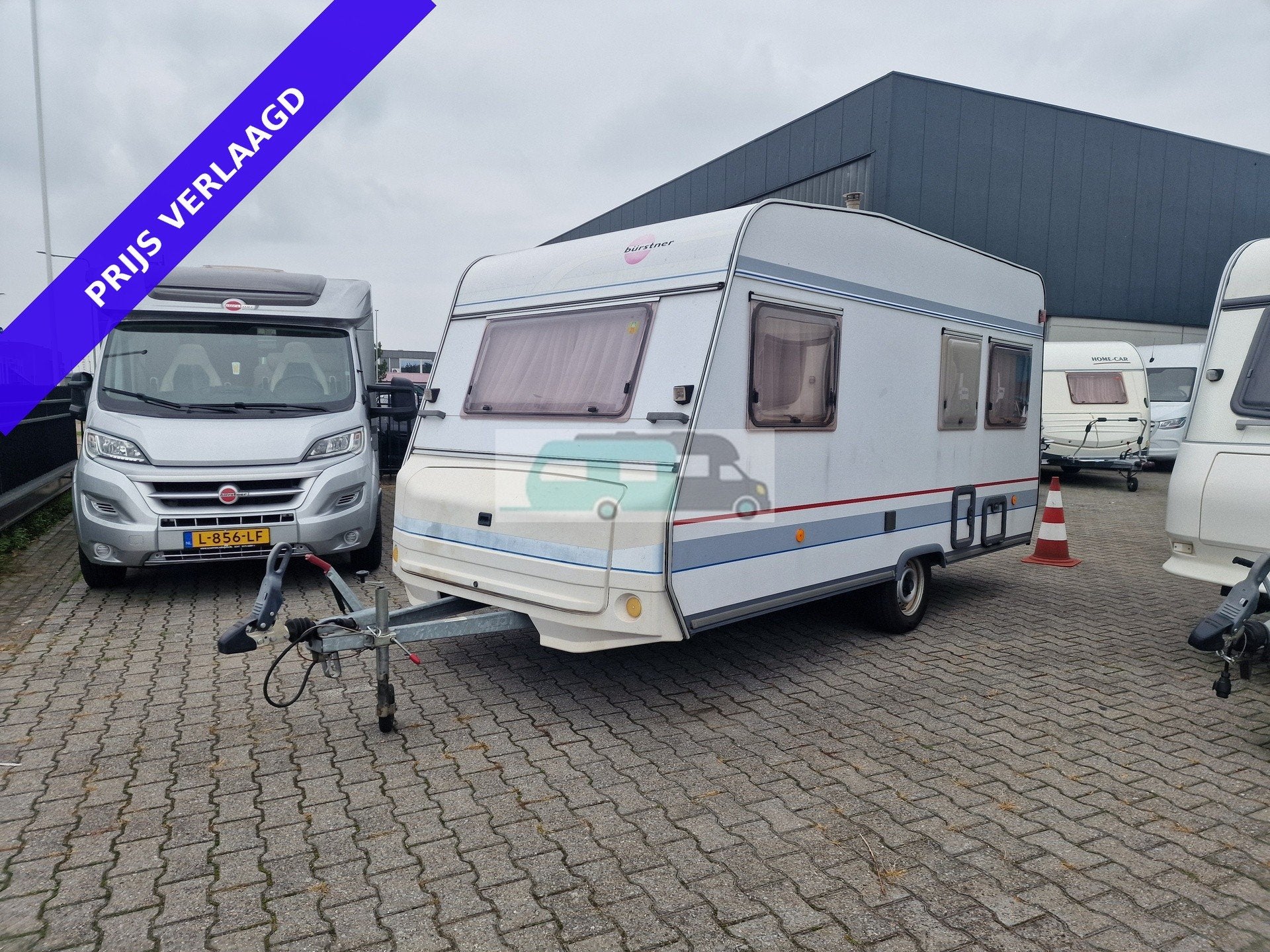 Bürstner holiday 420 TN champion 1995 (bj 1995), Caravans en Kamperen, Caravans, Schokbreker, Bedrijf, 750 - 1000 kg, Bürstner