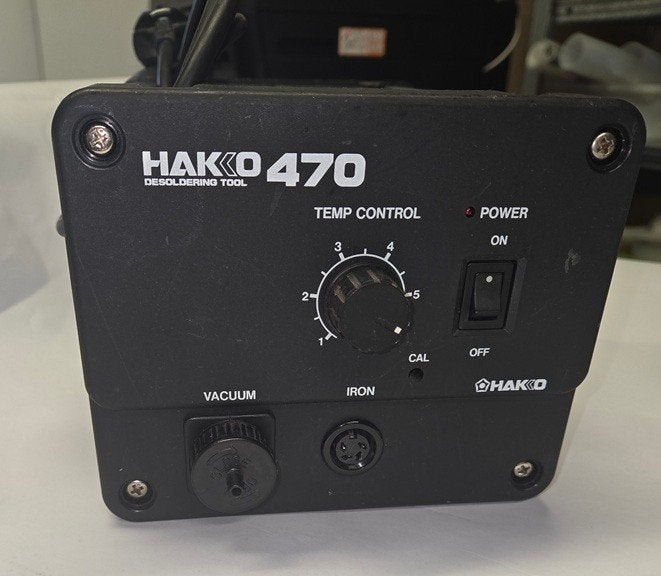 Hakko 470 prof. Desoldeerstation, *defect*, Doe-het-zelf en Verbouw, Ophalen, Gebruikt