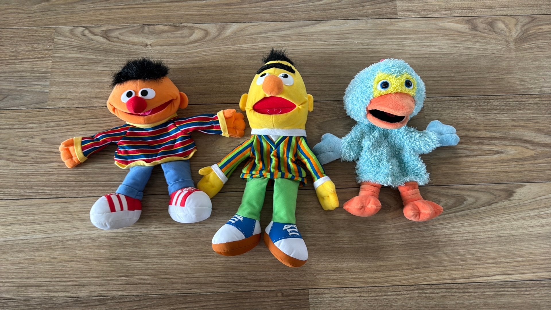Handpoppen sesamstraat, Ophalen of Verzenden, Zo goed als nieuw, Versiering