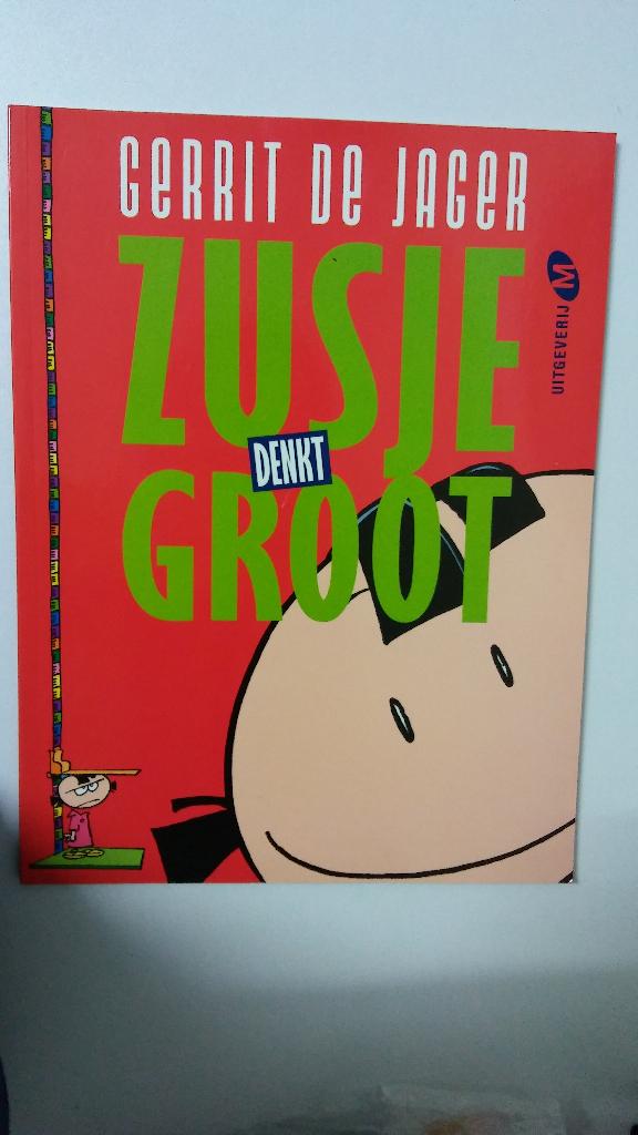 Zusje denkt groot Gerrit de Jager strip stripboek deel 2, Boeken, Eén stripboek, Ophalen of Verzenden, Gelezen