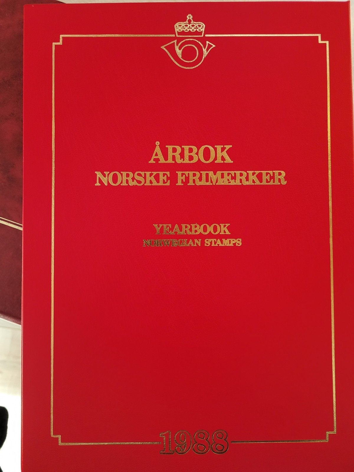 Noorwegen jaarboek 1988, Ophalen of Verzenden, Noorwegen, Postfris