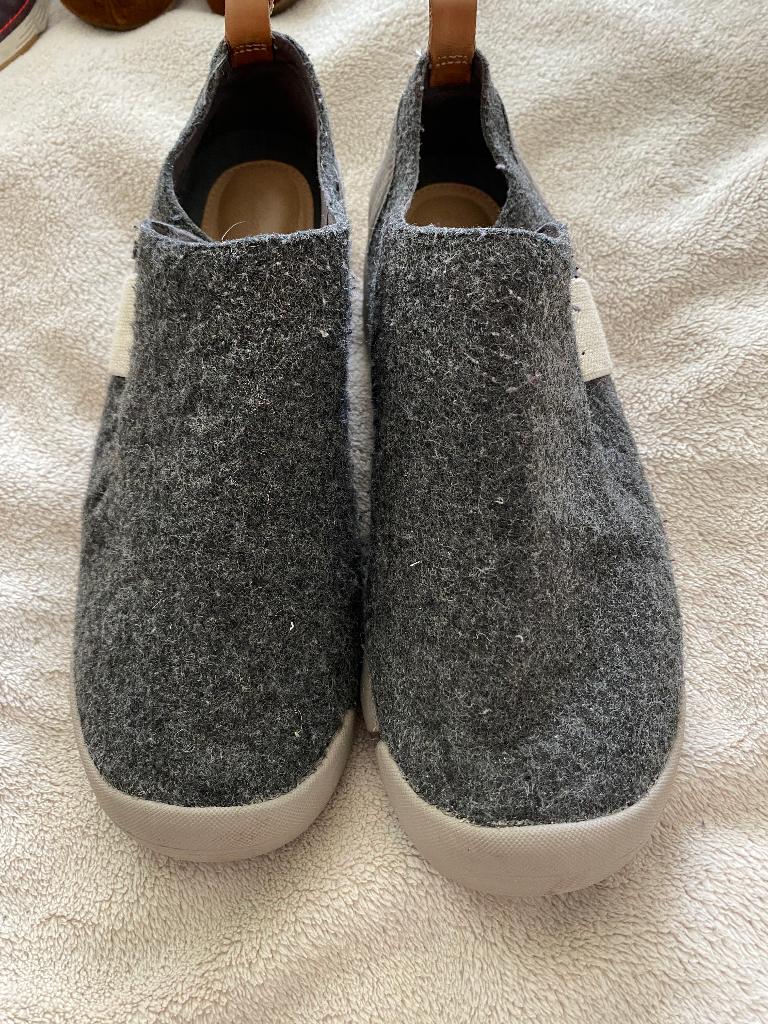 Dames schoen Clarks Trigenic grijs vilt maat 39, Verzenden, Instappers, Grijs, Clarks