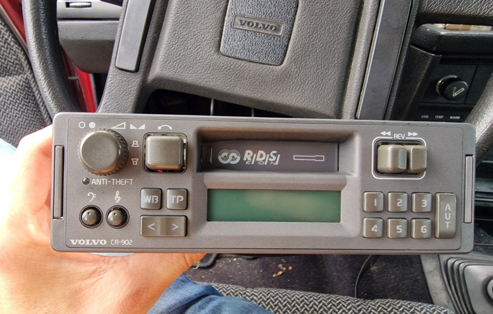 Volvo CR-902 Autoradio - Klassieke Radio Cassette Speler, Ophalen of Verzenden, Gebruikt