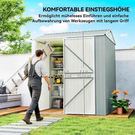 Tuinhuisje – Tuinschuur – Berging – Gereedschapsschuur, Corvance B.V., Verzenden, Nieuw, Corvancebol@gmail.com