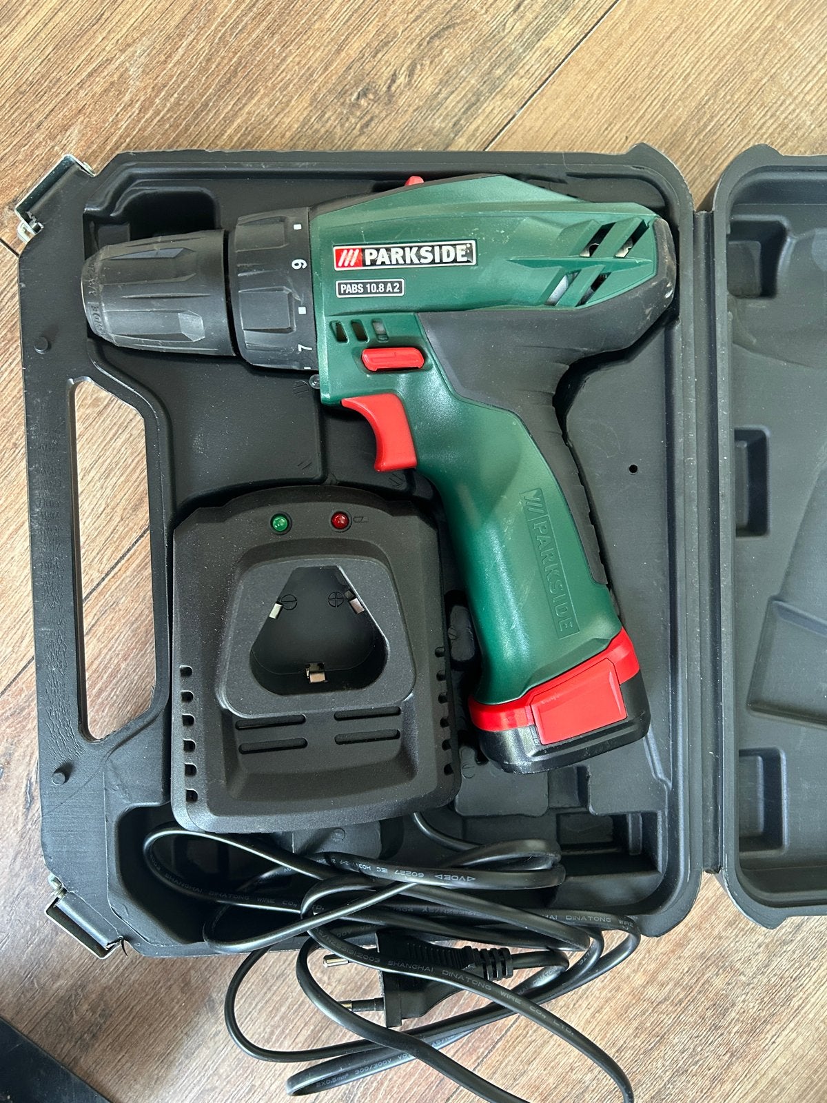 Parkside Accuboormachine 12V met 2 versnellingen, Gebruikt, Variabele snelheid, Ophalen of Verzenden, Boor- en Schroefmachine