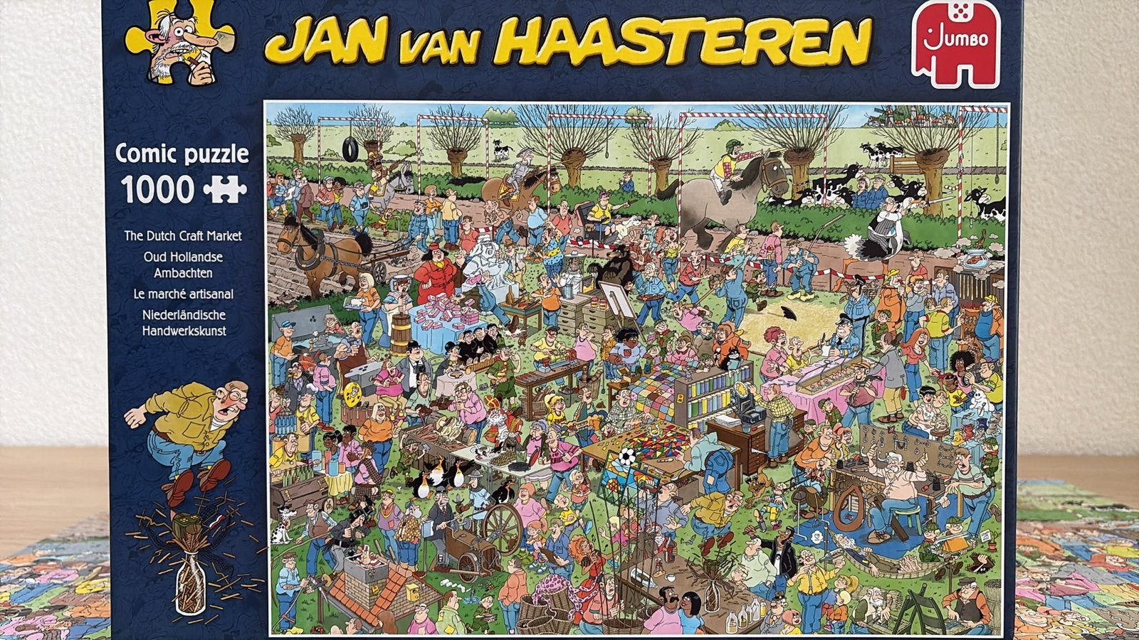 Jan van Haasteren “Oud Hollandse Ambachten”., Ophalen of Verzenden, 500 t/m 1500 stukjes, Zo goed als nieuw, Legpuzzel