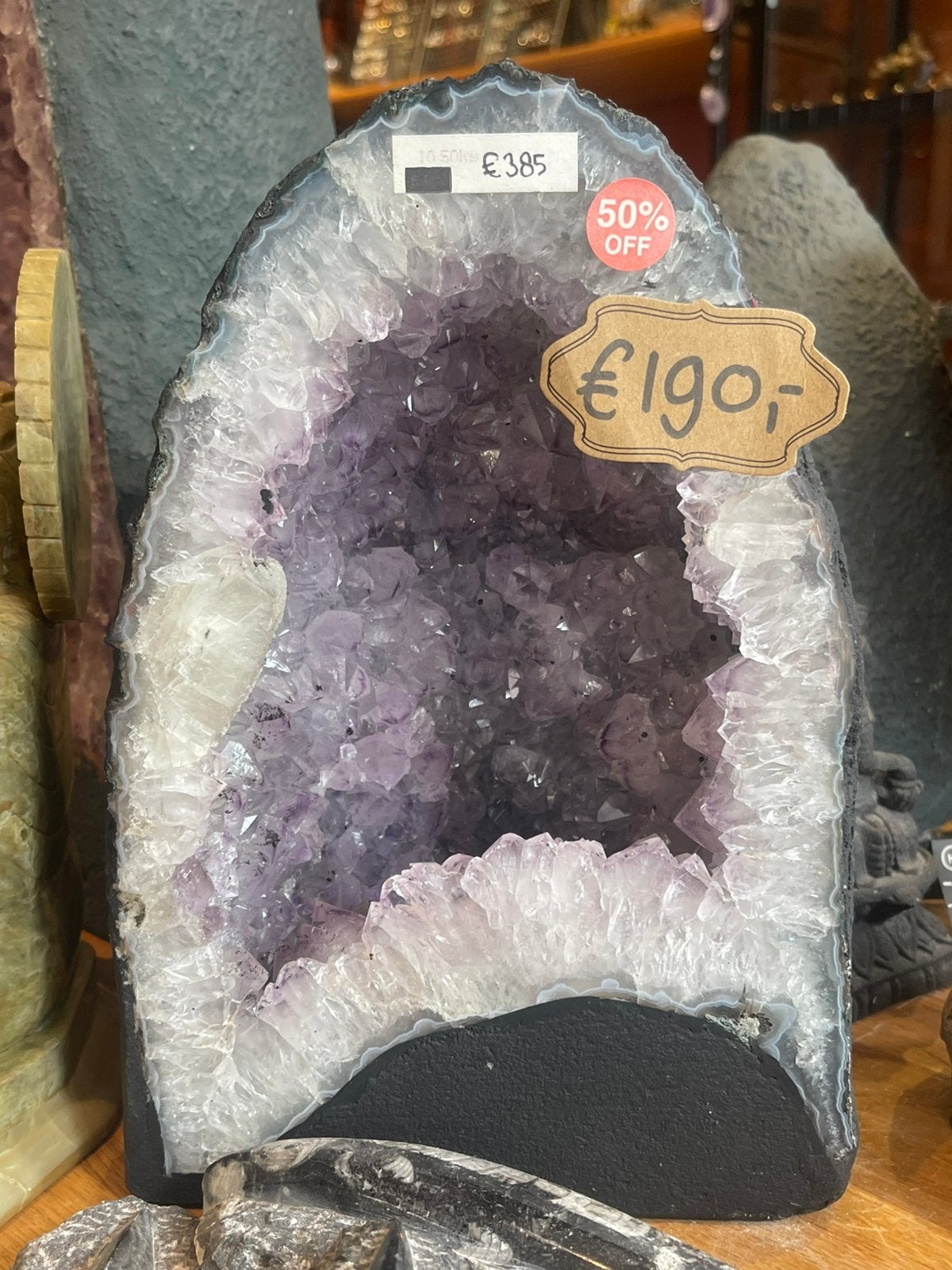 Amethist geode, Ophalen of Verzenden