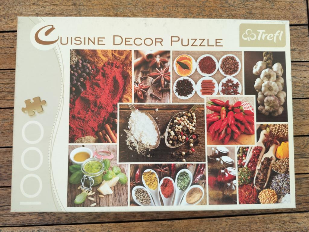 Trefl Puzzel - Kruiden & Specerijen (1000 stuk, Ophalen of Verzenden, 500 t/m 1500 stukjes, Gebruikt, Legpuzzel