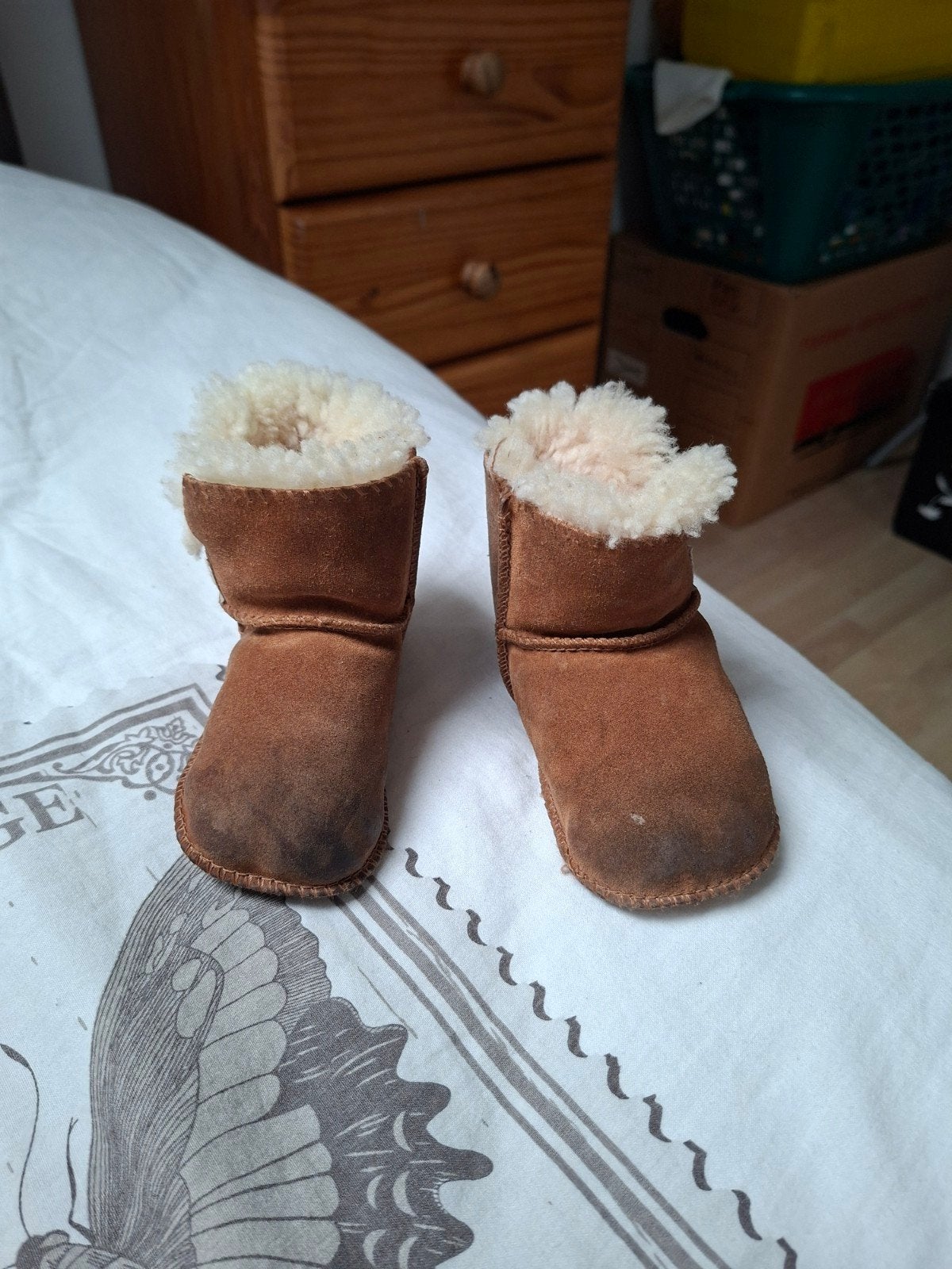 kleine baby uggs. gebruikt., Ophalen, UGG, Jongetje of Meisje, Gebruikt