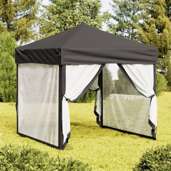 Partytent inklapbaar met zijwanden 2x2 m  nieuw in doos, Opvouwbaar, ., Nieuw, .