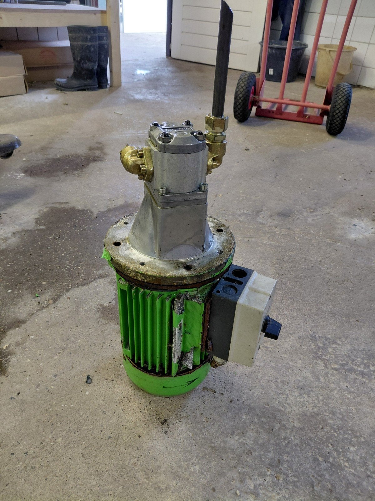 Marzocchi Bologna Hydraulische Pomp met 400v Motor, Ophalen