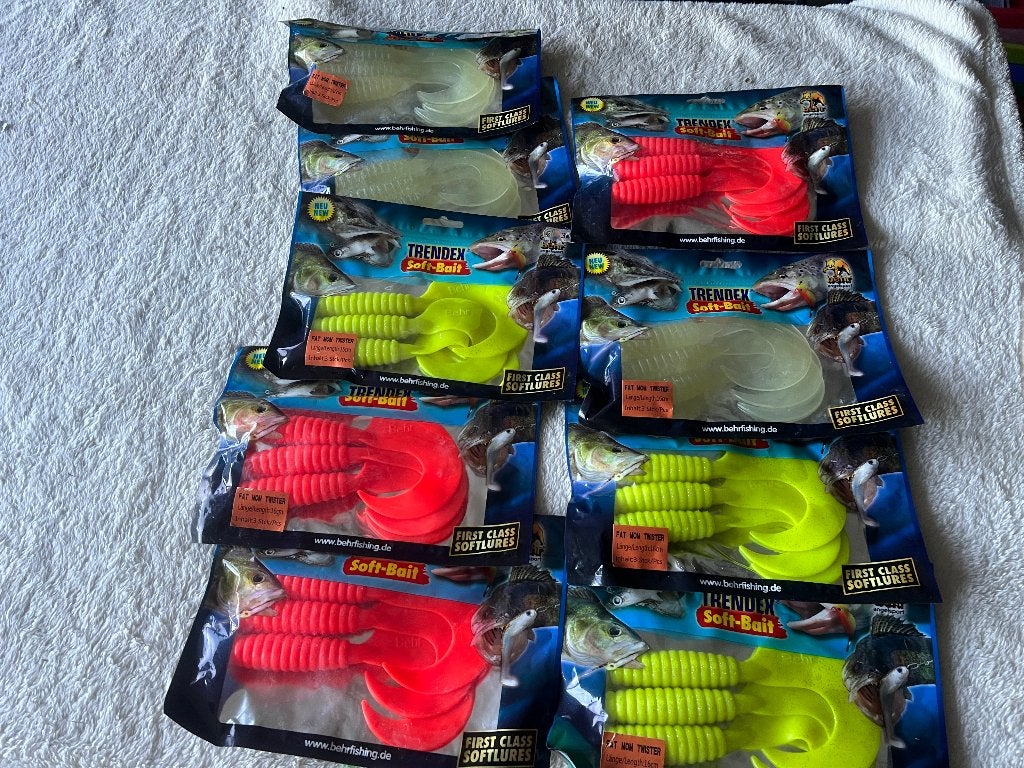 adv 374 / NIEUW mixset 9 pakjes shads BEHR, Watersport en Boten, Ophalen of Verzenden, Nieuw, Overige typen