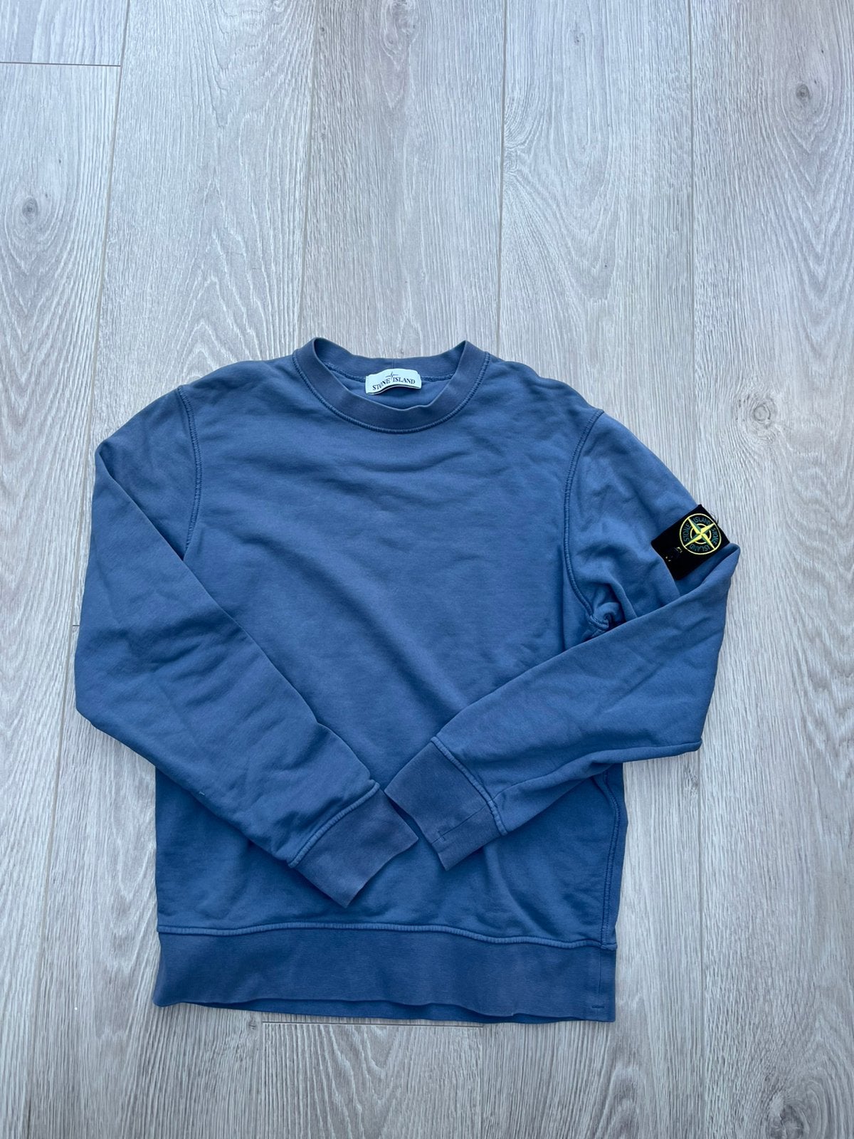Stone island sweater blauw, Ophalen of Verzenden, Zo goed als nieuw, Maat 46 (S) of kleiner, Blauw