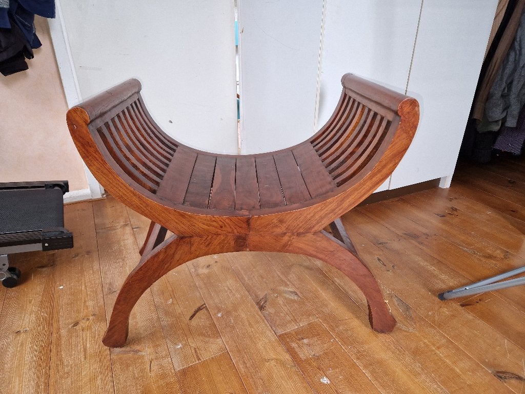 antieke kruk, Antiek en Kunst, Antiek | Meubels | Stoelen en Banken, Ophalen