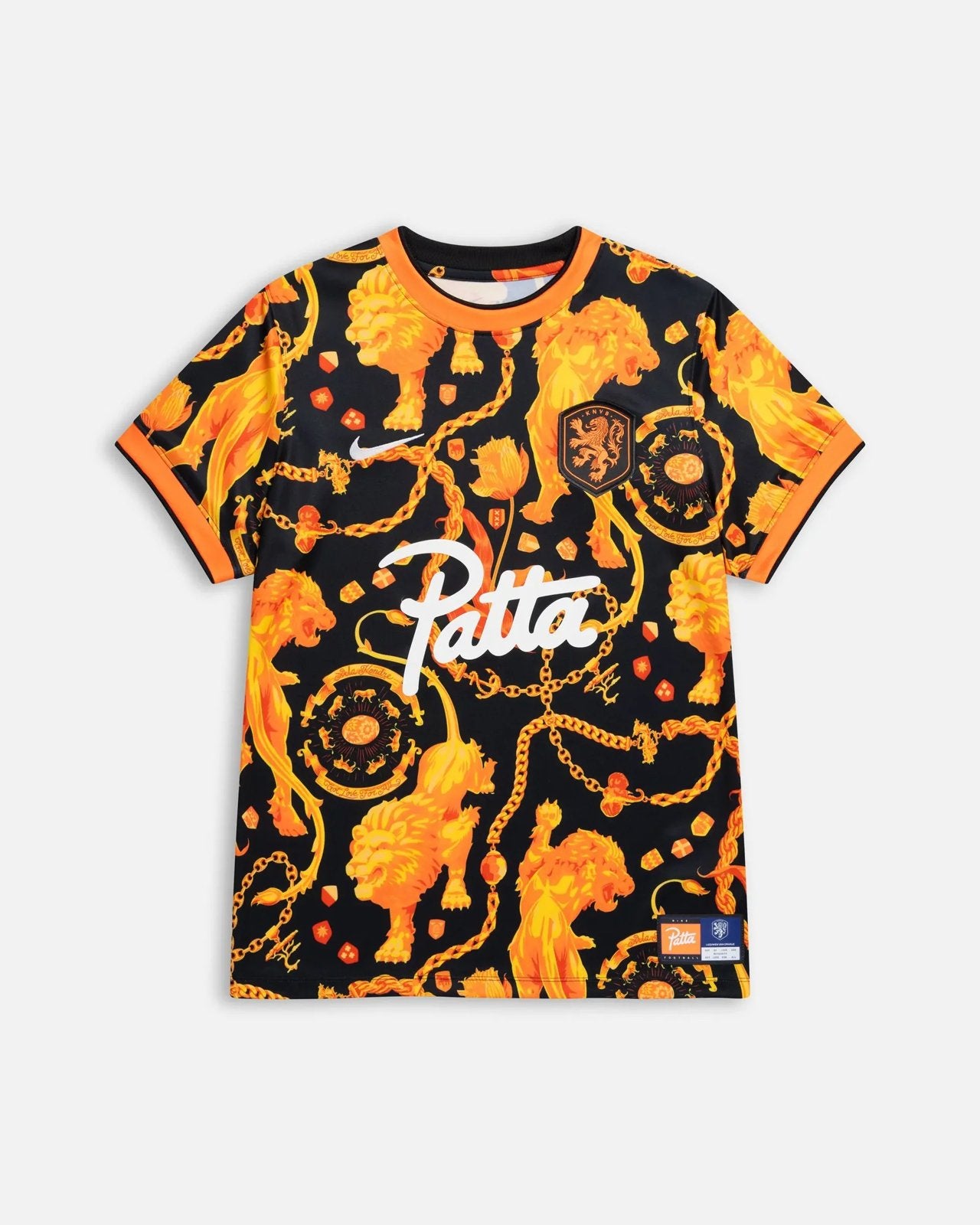 Patta x Nike KNVB Pre-Match Jersey, Ophalen of Verzenden, Zo goed als nieuw, Maat 48/50 (M), Oranje