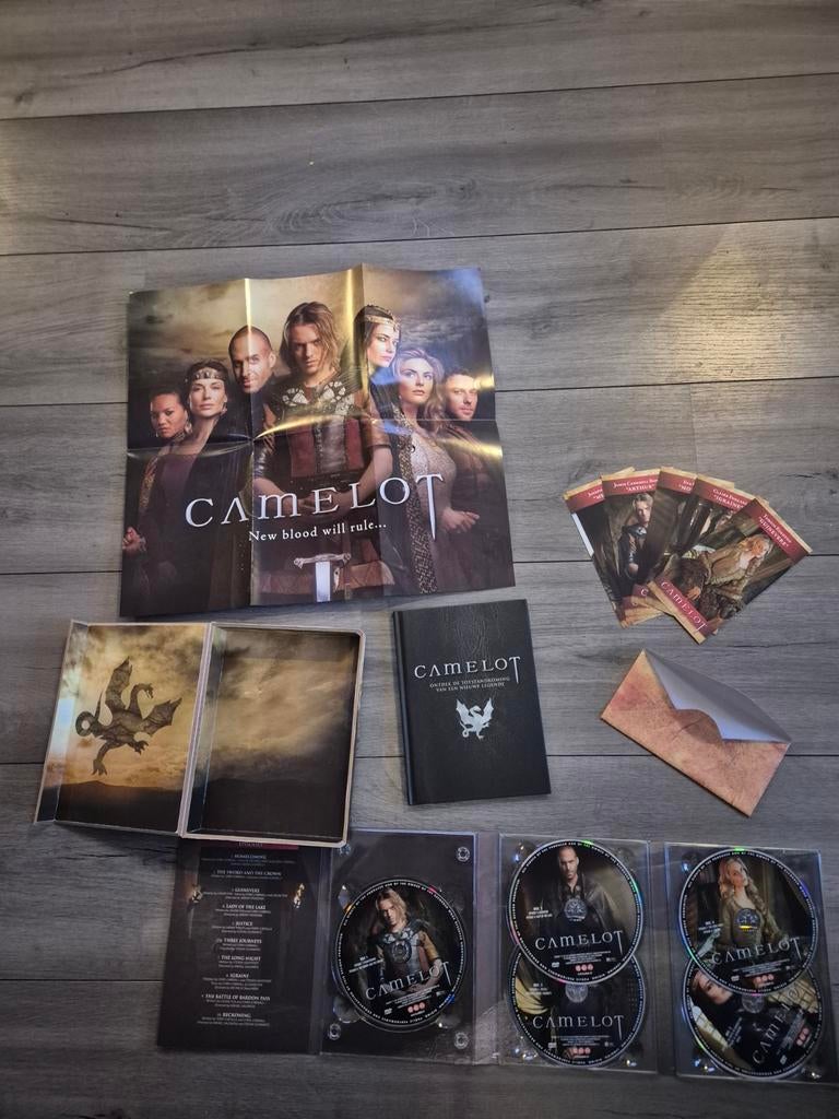 Camelot Complete Serie DVD Boxset met Extra's, Vanaf 12 jaar, Ophalen of Verzenden, Zo goed als nieuw, Overige genres