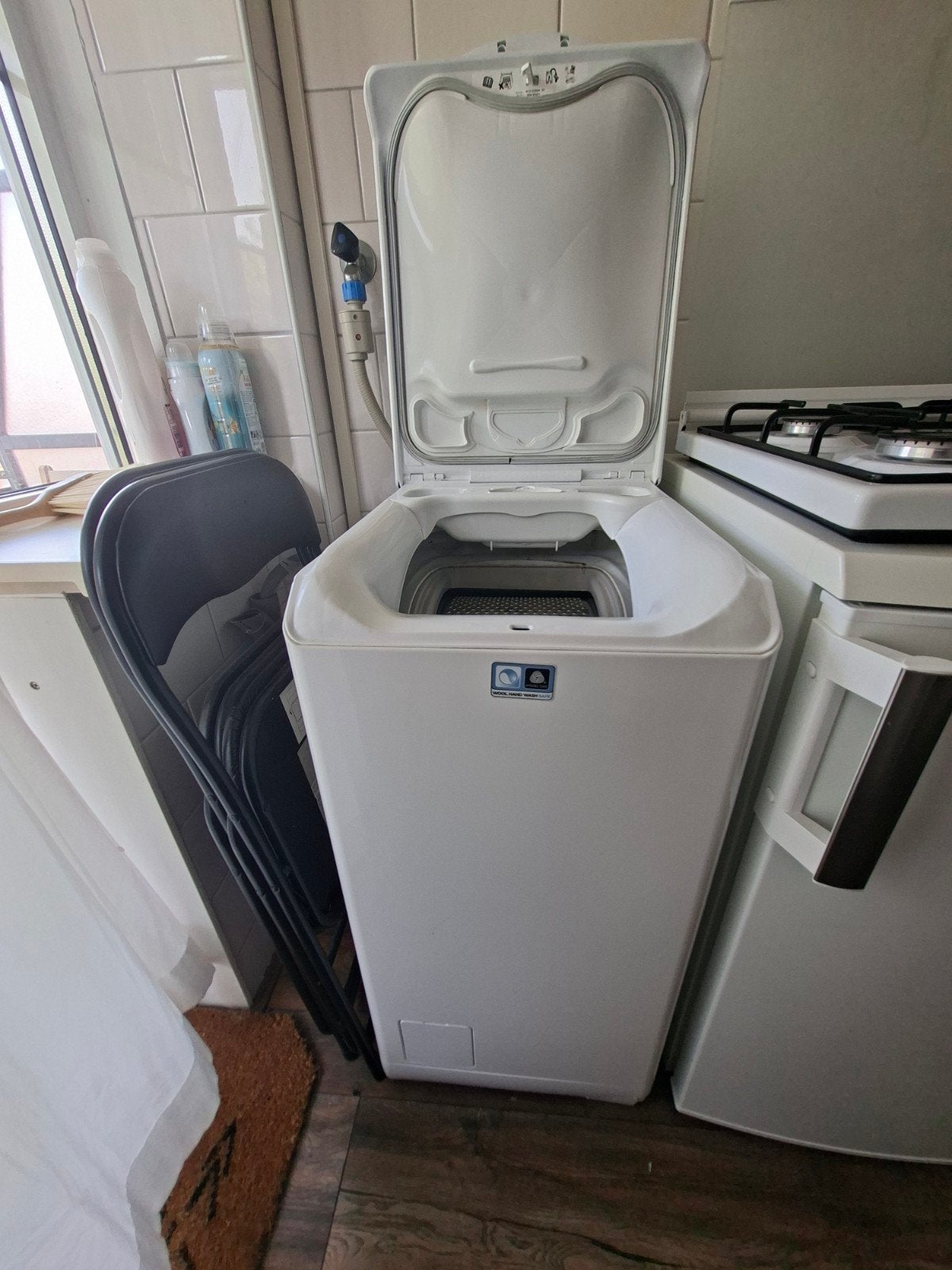 AEG bovenlader wasmachine 1-6 kg, zeer goede staat, Ophalen of Verzenden