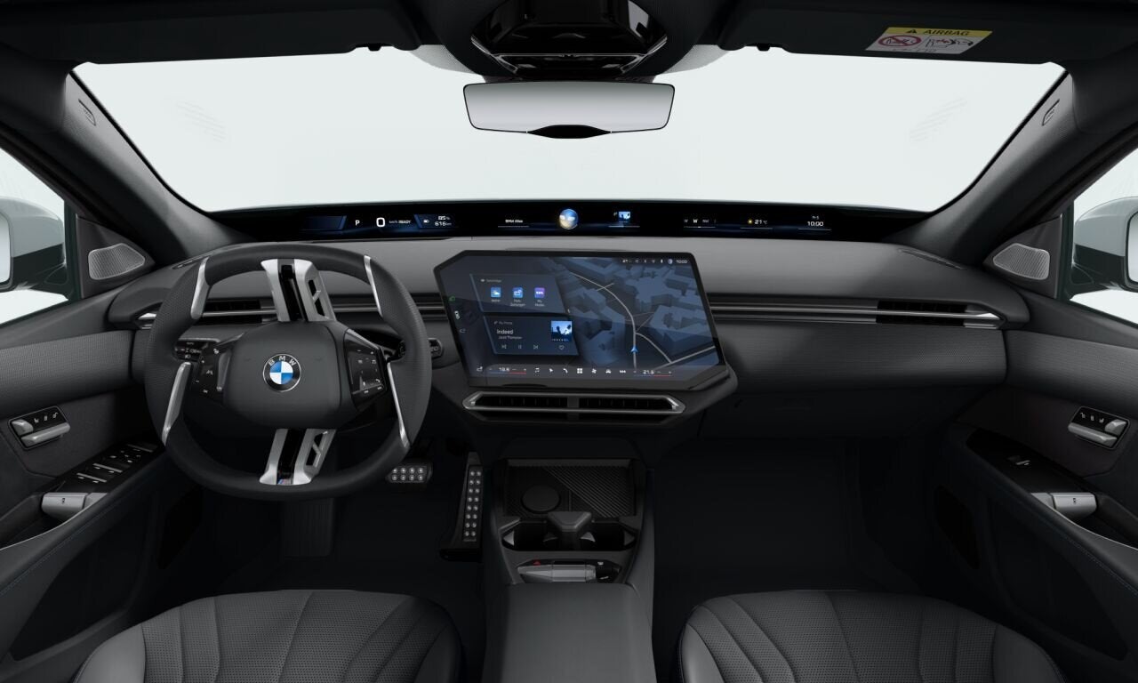 BMW i3 50 xDrive M Sport / Panoramadak / Trekhaak / 3D Head-, Automaat, Zwart, Leder, Automatische klimaatregeling