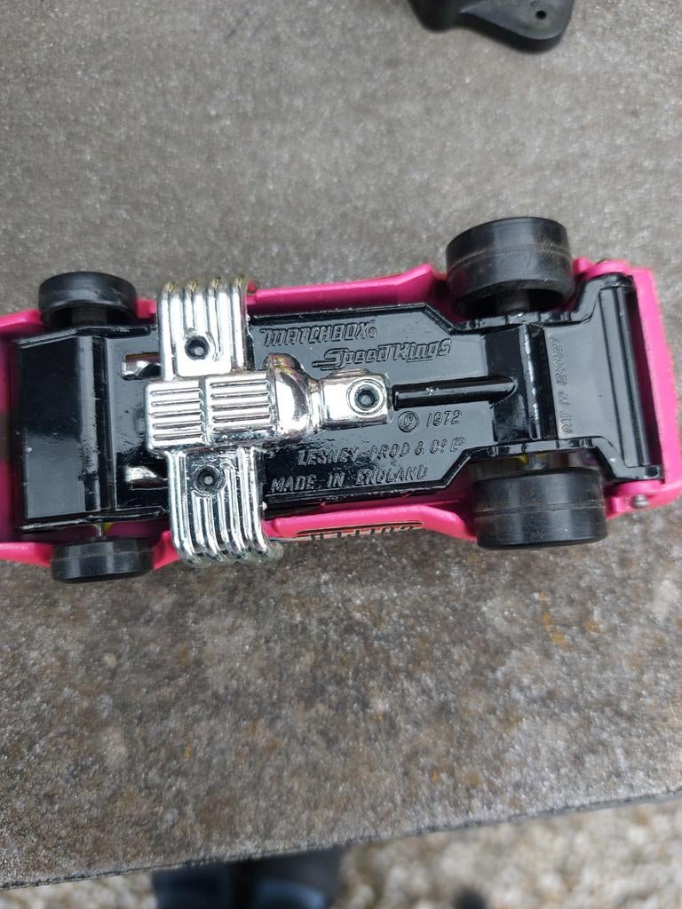 Matchbox Street Kings Lesney Rod & Custom 1972 Roze, Ophalen of Verzenden