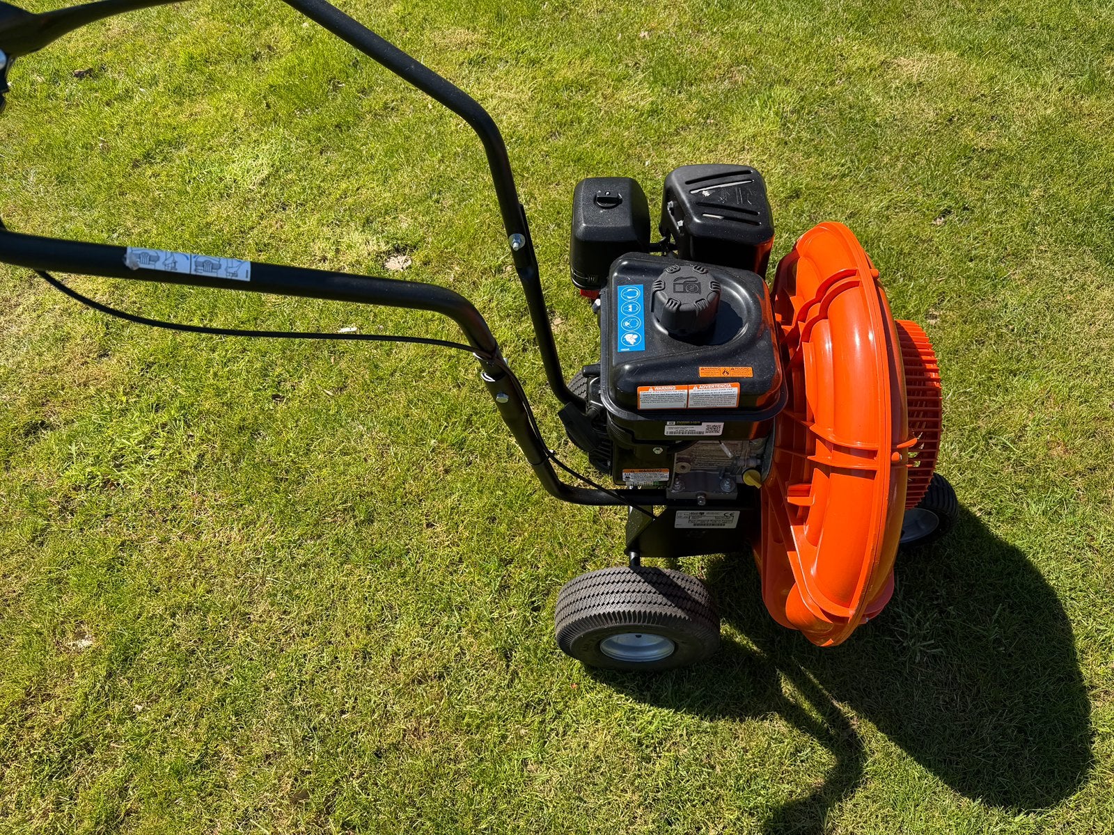 ‼️ billy goat F601v demo machine ‼️, Ophalen, Zo goed als nieuw, Benzine