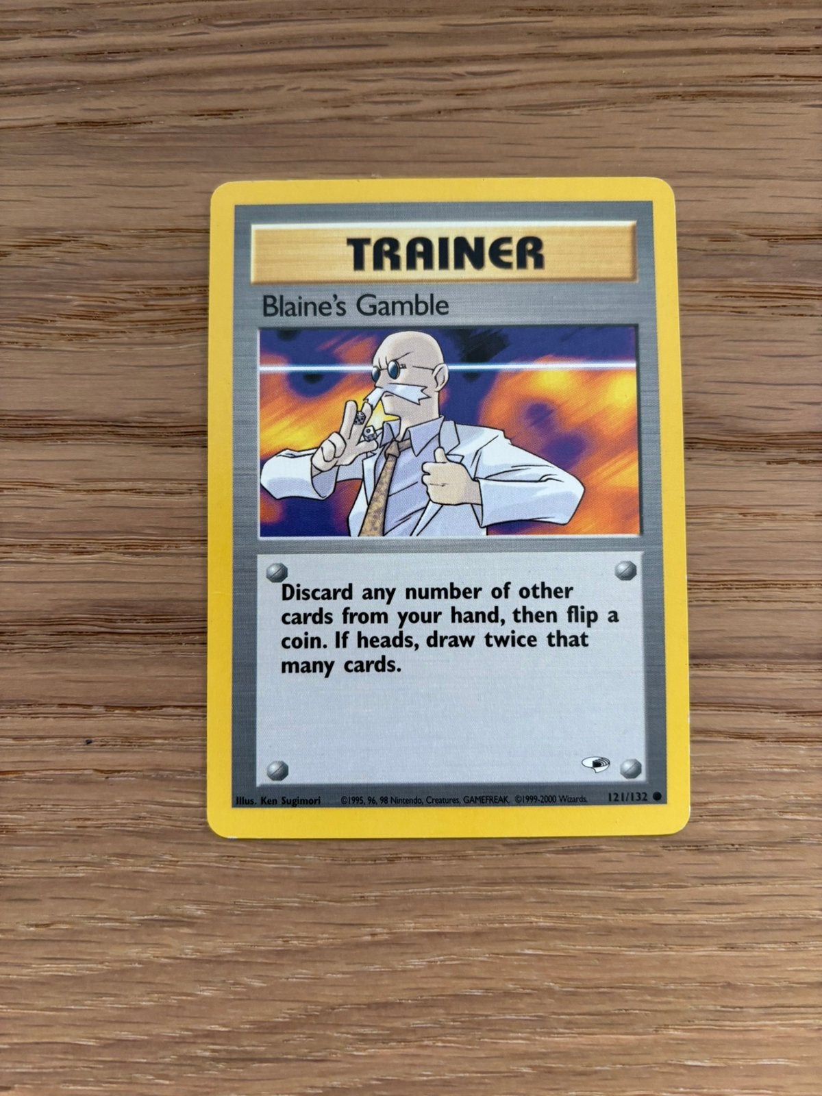 Blaine’s Gamble, Ophalen of Verzenden, Zo goed als nieuw, Losse kaart