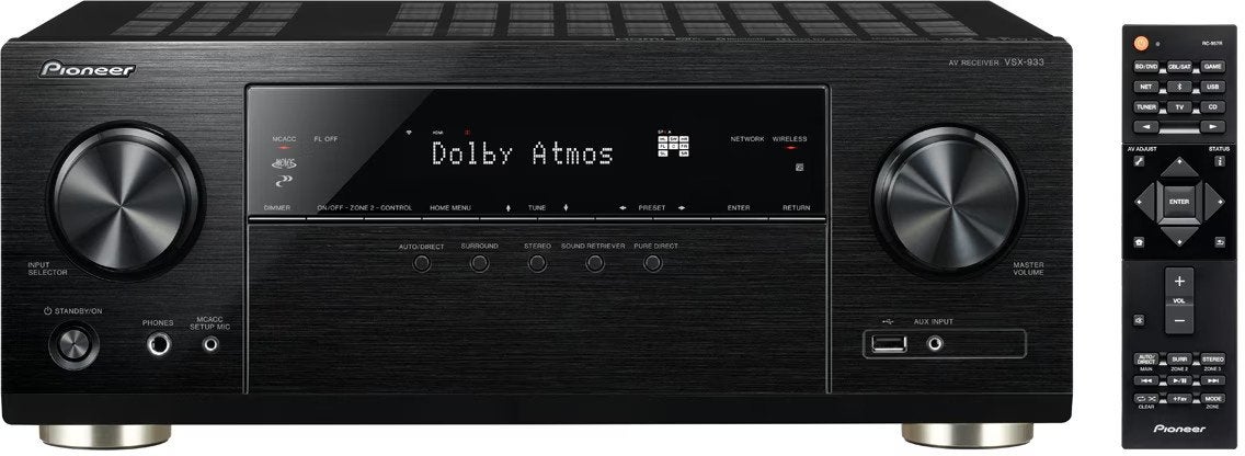 Pioneer VSX-933 7.2 receiver en PD-10AE CD Speler, Audio, Tv en Foto, Ophalen, 120 watt of meer, Pioneer
