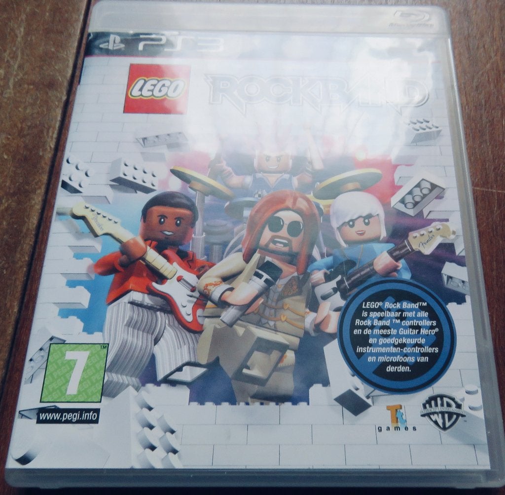 Playstation 3 spel: Lego Rockband, Avontuur en Actie, 2 spelers, Eén computer, Ophalen of Verzenden