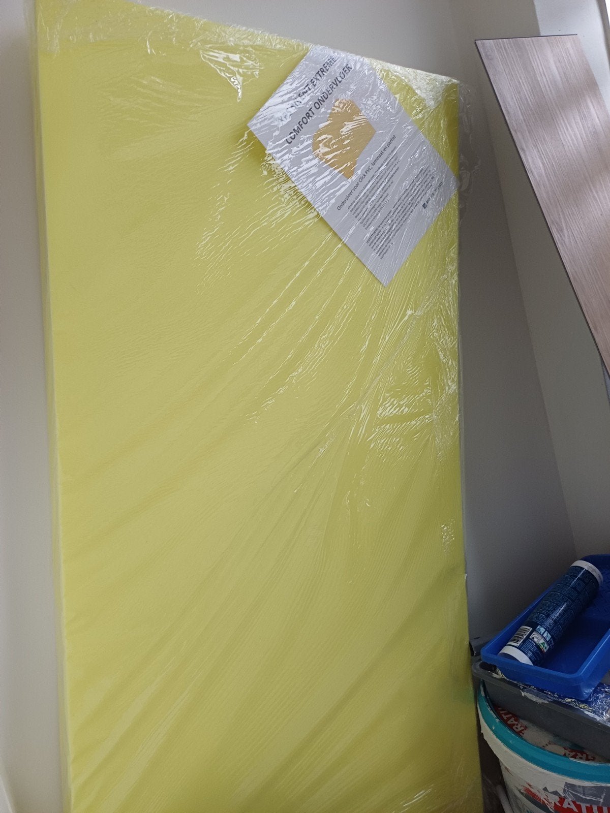 Ondervloer click pvc of laminaat., Ophalen, Overige materialen, 30 cm of meer, Overige typen